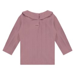 A Tiny Story baby t-shirt long sleeve rouge