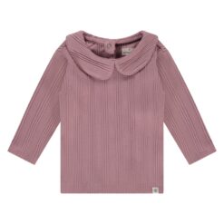 A Tiny Story baby t-shirt long sleeve rouge