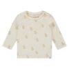 A Tiny Story baby t-shirt long sleeve ecru dogs