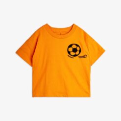 Mini Rodini Football tee Orange