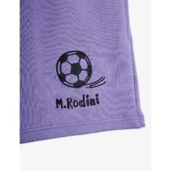 Alternative view of Mini Rodini Football sweatshorts purple
