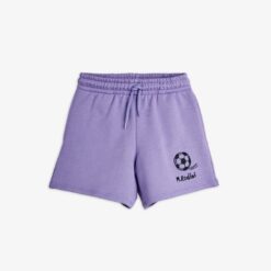 Mini Rodini Football sweatshorts purple