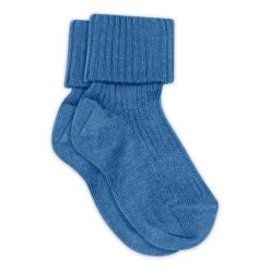 mp Denmark Cotton Rib Baby Socks High Tide 533 769