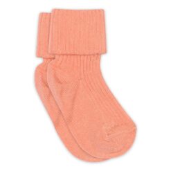 mp Denmark Cotton Rib Baby Socks Orange 533 196