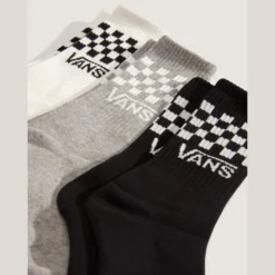 Vans Socks Classic Check Black-White