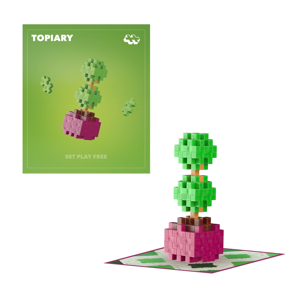 Plus-Plus Topiary