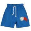 lotiekids bermuda pockets small lucky star royal blue