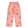 lotiekids wide fit twill pocket pants cherries all over