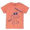 lotiekids t-shirt morning hugs papaya