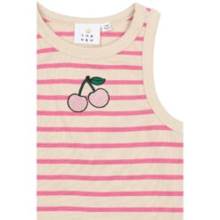 Alternative view of THE NEW Shannon Top Carmine Rose Striped