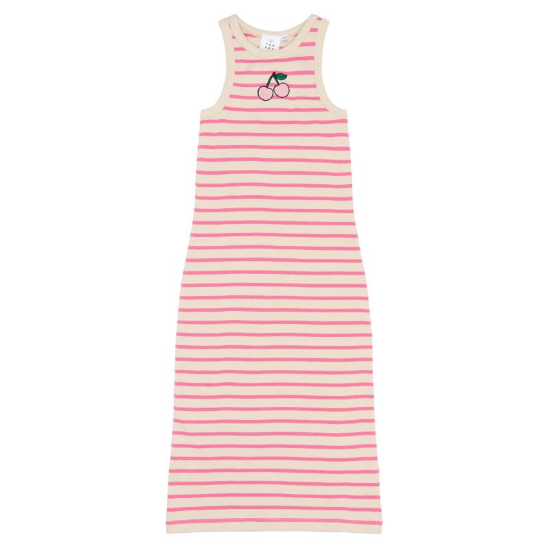 THE NEW Shannon dress Carmine Rose Striped