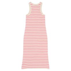 Alternative view of THE NEW Shannon dress Carmine Rose Striped