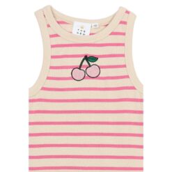 THE NEW Shannon dress Carmine Rose Striped - Afbeelding 3
