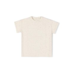 Nixnut Sie Shirt Ecru Speckle