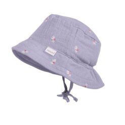 Maximo Zonnehoedje bucket hat muslin lila madelief