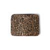 Studio Noos Brown Leopard Cotton Laptop Sleeve