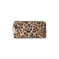Studio Noos Brown Leopard Cotton Pouch