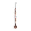 Chewies & More Daisy Wood Clip Peachy