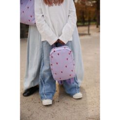 Alternative view of Studio Noos Purple Hearts Puffy Mini Backpack