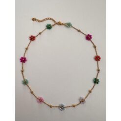 ByMelo Flower ketting multicolors