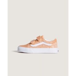 Vans Old Skool V Glitter Apricot Glow