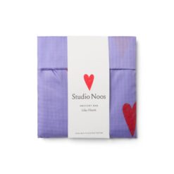 Studio Noos Hearts Grocery Bag Lilac