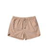 Salted Stories Seersucker Swim Shorts Men Bombay Brown