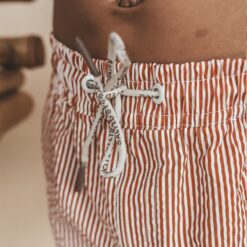 Alternative view of Salted Stories Seersucker Swim Shorts Men Bombay Brown