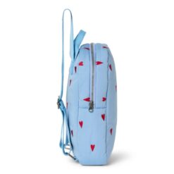 Alternative view of Studio Noos Light Blue Hearts Puffy Mini Backpack