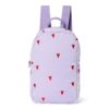 Studio Noos Purple Hearts Puffy Mini Backpack