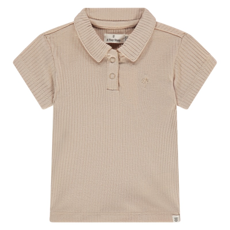 A Tiny Story baby t-shirt short sleeve Nougat