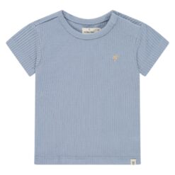 A Tiny Story baby t-shirt short sleeve Light Blue