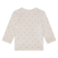 Alternative view of A Tiny Story baby t-shirt long sleeve ecru palms