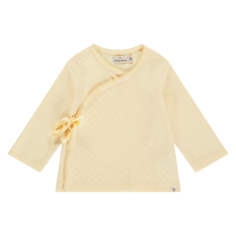 A Tiny Story baby t-shirt long sleeve Buttercup