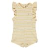 A Tiny Story babysuit short sleeves buttercup