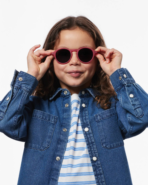 Izipizi zonnebril Child #d Cranberry (5-7 jaar) - Afbeelding 3