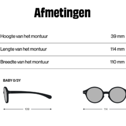 Izipizi zonnebril baby (0-3 jaar)