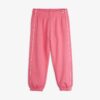 Mini Rodini Plain piping sweatpants Pink