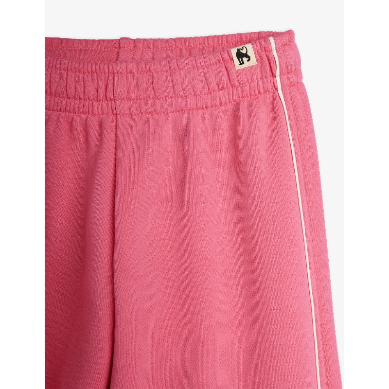 Mini Rodini Plain piping sweatpants Pink - Afbeelding 2