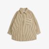 Mini Rodini Poplin shirt brown