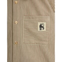 Alternative view of Mini Rodini Poplin shirt brown