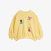 Mini Rodini Minibabies patches sweatshirt Yellow