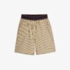 Mini Rodini Poplin woven shorts Brown