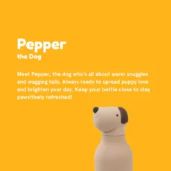 Alternative view of Asobu Brown Dog Bestie drinkfles