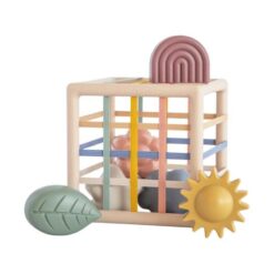 Mushie Elastic Shape Sorting Box