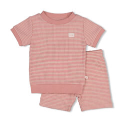 Feetje Shortama wafel Summer Special Mauve 305580
