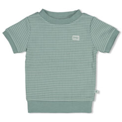 Feetje Shortama wafel Summer Special Zeegroen 305581 - Afbeelding 4