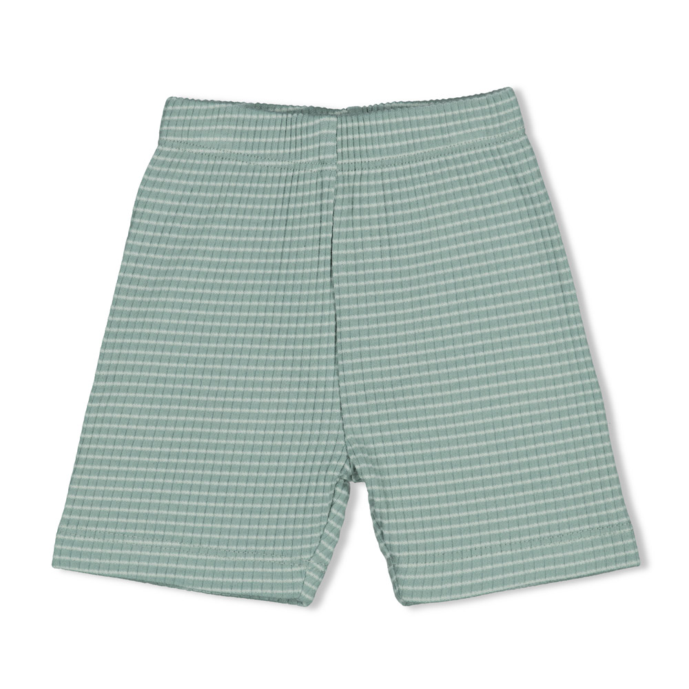 Feetje Shortama wafel Summer Special Zeegroen 305581