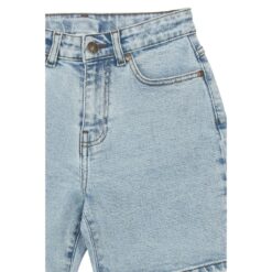 Alternative view of THE NEW Josh Denim Shorts Light blue denim