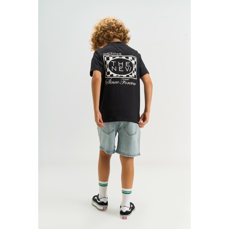THE NEW Josh Denim Shorts Light blue denim - Afbeelding 4